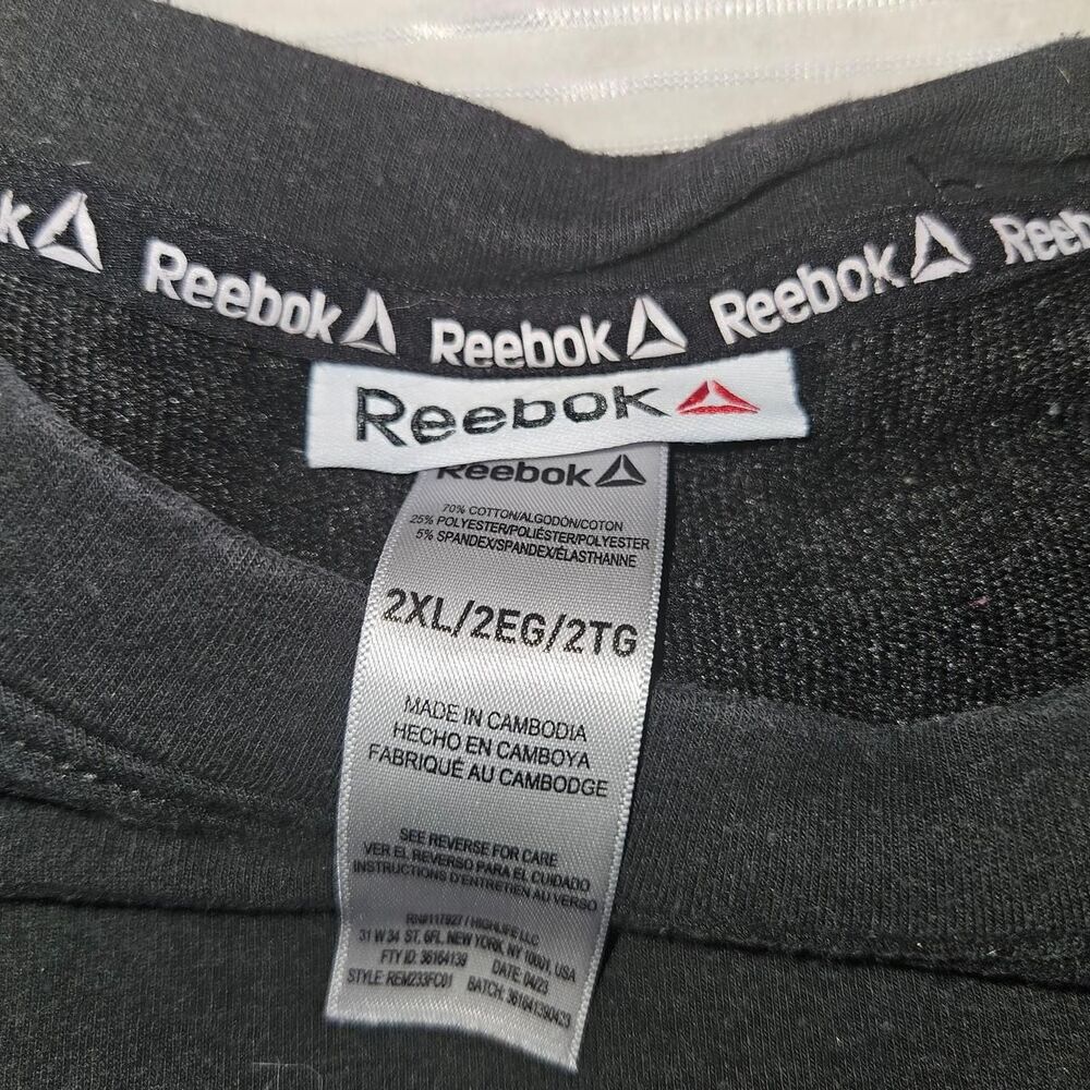 Reebok Men's Black Sweatshirt